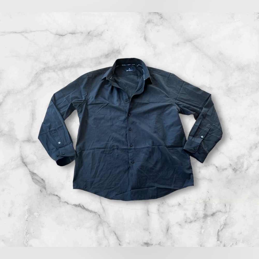 NWOT | Ben Sherman Black Button Down Shirt